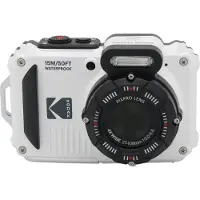 Kodak PIXPRO WPZ2, 16,76 MP, 4608 x 3456 Pixel, BSI CMOS, 4x, Full HD, Weiß