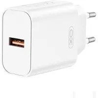 XO wall charger CE33 QC 18W 1x USB white