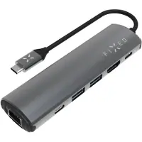 FIXED Fest | 6-Port USB-C HUB Pro für Laptops und Tablets