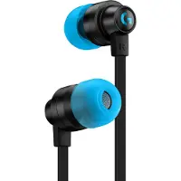 Logitech - G333 In-ear Gaming Headphones Black