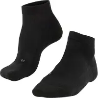 Falke Sportsocken "GO2 Short", Damen, Gr. 39-40, schwarz (3000, schwarz), Obermaterial: 45% Polypropylen, 33% Baumwolle, 20% Polyamid, 2% Elasthan, unifarben, Socken Sportsocken