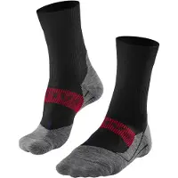 Falke Socken "RU4 Endurance Cool", Damen, Gr. 41-42, Sockengröße, schwarz (schwarz (3008)), Obermaterial: 35% Polypropylen PP. 34% Polyamid PA. 29% Polyester PES. 2% Elasthan EL., Socken Socken