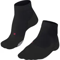 Falke Kurzsocken "PL4 Short", Damen, Gr. 39-40, schwarz (schwarz (3000)), Obermaterial: 35% Polypropylen PP. 30% Polyamid PA. 26% Baumwolle CO. 6% Polyester PES. 3% Elasthan EL., Socken Kurzsocken