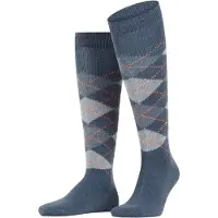 Burlington Kniestrümpfe "Preston", Herren, Gr. 40-46, blau (orion blau (6221)), Obermaterial: 83% Polyacryl PAN. 17% Polyamid PA., Socken Kniestrümpfe