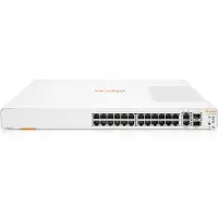 HP Aruba Networking Networking Instant On Switch 24p Gigabit 2p 10GBT 2p SFP+ 1960, Managed, L2+, Gigabit Ethernet (10/100/1000), Vollduplex, Rack-Einbau, 1U