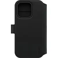 PanzerGlass Apple iPhone 16 Pro Hülle - Kunstleder - - 2 in 1 Case/Klapphülle - Schwarz