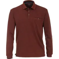 Casamoda Casa Moda - Herren Polo-Shirt Langarm (403478000), Größe:XXL, Farbe:Orange (490)