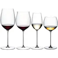 Riedel Weingläser-Set Superleggero - Bordeaux Grand Cru, Burgundy Grand Cru, Riesling & Oaked Chardonnay - 4 Stück