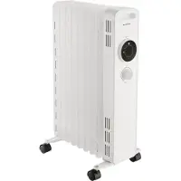 Kumtel Ölradiator 2000W/ 2300W oder 2500W Radiator Elektroheizung Heizung Thermostat Ölheizung H