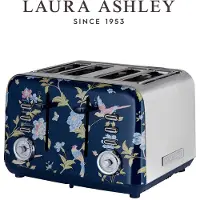 Laura Ashley - Küchengeräte - 4-Scheiben Toaster Elveden Marine von