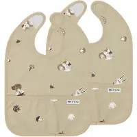 Meyco Baby Forest Animals Lätzchen 2 Einheiten