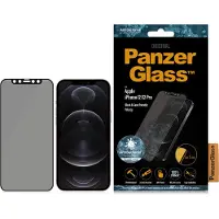 PanzerGlass Privacy Case Friendly Anti-Bacterial Displayschutzfolie für das Apple iPhone 12 (Pro)