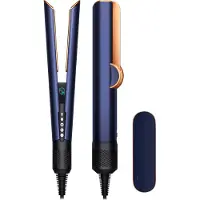 Dyson Airstrait Haarglätter trocknet und glättet gleichzeitig Nickel / Kupfer