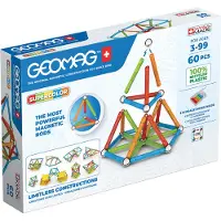 Geomag Super Color Recycled, Neodym-Magnet-Spielzeug, 3 Jahr(e), Metall, Kunststoff, Mehrfarbig
