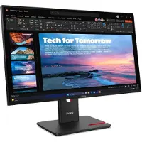 Lenovo ThinkVision T27QD-40 27 QHD USB-C-Docking-Monitor, 2560 x 1440