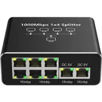 ALLNET network splitter/switch 5 Port &bull 5x 1GbE &bull Lüfterlos &bull ALL-NS1005