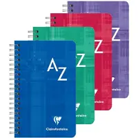 Clairefontaine Spiralheft mit Register