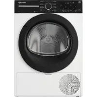 Bauknecht BK TR 9C EX, Freistehend, Frontlader, Wärmepumpe, Weiß, Berührung, Schwarz, Transparent