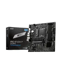 MSI PRO B760M-P DDR4 - Motherboard - micro ATX - LGA1700-Sockel - B760 Chipsatz - USB 3.2 Gen 1, USB-C 3.2 Gen2