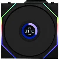Lian Li Unifan Tl-lcd Wireless Reverse Ventilator 120 Mm