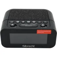 Alan Albrecht DR 451 DAB+/UKW Radiowecker, schwarz