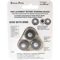 Scanpart Scherkopf für SH50/SH70/SH9, Farbe:Silber