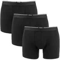 BOSS Dreierpack eng anliegende Boxershorts aus Bambus-Mix Grösse XL