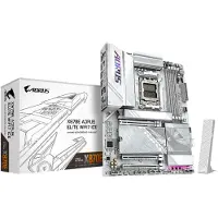 Gigabyte X870E AORUS ELITE WIFI7 ICE Mainboard, AMD, Sockel AM5, AMD Ryzen 7000 Series, AMD Ryzen 8000 Series, AMD Ryzen 9000 Series, Sockel AM5, DDR5-SDRAM, 256 GB