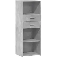 Helloshop26 - Buffet Sideboard Kommode Schrank Aufbewahrungsmöbel Organizer für Küche Wohnzimmer Lounge hoch 45 x 42,5 x 124 cm 02_0034443