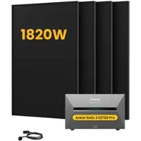 Anker SOLIX Solarbank 3 E2700 Pro, mit 4 x 455 Bifaziale Solarmodule, by Powerness - 2.7kWh / ohne Zubehör / Powerness Express (Lieferzeit: 5-14 Werktage)