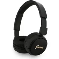 GUESS Metall-Logo Skript In-Ear-Kopfhörer - Schwarz