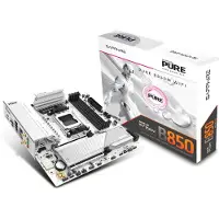 Sapphire N-- PURE B850M WIFI 1xHDMI 1.4 1xDP 1.2, AMD, Sockel AM5, AMD Ryzen 7000 Series, AMD Ryzen 8000 Series, AMD Ryzen 9000 Series, DDR5-SDRAM, 256 GB, DIMM