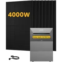 Anker SOLIX Solarbank 3 E2700 Pro, mit 8 x 500 Bifaziale Solarmodule, by Powerness - 8.1kWh / ohne Zubehör / Selbstabholung