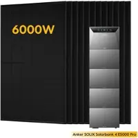 Anker SOLIX Solarbank 4 E5000 Pro, mit 12 x 500 Bifaziale Solarmodule, by Powerness - 25kWh / Pre-Sale Special: Gratis Smart Meter Gen 2 / Powerness Express (Lieferzeit: 5-14 Werktage)