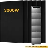 Anker SOLIX Solarbank 4 E5000 Pro, mit 6 x 500 Bifaziale Solarmodule, by Powerness - 30kWh / Pre-Sale Special: Gratis Smart Meter Gen 2 / Selbstabholung