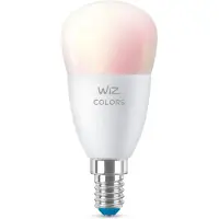 Wiz Lampe 40W P45 E14, Intelligentes Leuchtmittel, Wi-Fi/Bluetooth, Bernstein, Wi-Fi 4 (802.11n), 802.11b, 802.11g, LED, E14