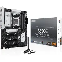 Asus B650E MAX GAMING WIFI, AMD, Sockel AM5, AMD Ryzen 7000 Series, AMD Ryzen 8000 Series, AMD Ryzen 9000 Series, Sockel AM5, DDR5-SDRAM, 256 GB