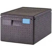 Cambro ökonomischer isolierter Toplader Lebensmitteltransportbehälter 46L. Bequeme Griffe