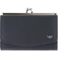 Golden Head Leder Geldbörse Polo RFID Protect Bügelbörse 2255 Marineblau dunkelblau