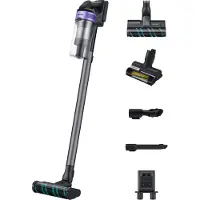 Samsung VS20B75AER4, 2-in-1-Stabstaubsauger, Beutellos, Türkis, Violett, Trocken, Multizyklonisch, LED