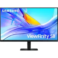 Samsung 32" ViewFinity S8 S32D804UEU - 3840x2160 (4K) - 60Hz - VA - 90W USB-C - KVM switch