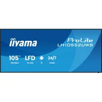 Iiyama ProLite LH10551UWS-B1AG 267cm (105") WUHD 21:9 Monitor HDMI/DP/USB-C/USB/LAN 60Hz