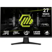 MSI MAG 274QF, 68,6 cm (27"), 2560 x 1440 Pixel, Wide Quad HD, LCD, 0,5 ms, Schwarz