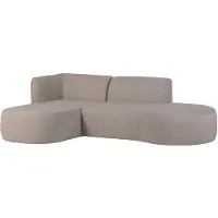 Woood Chios Garten Loungeset Organisch Links Naturel