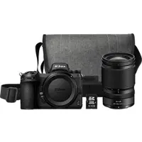 Nikon Z6II Kit + Tasche 16 GB SD Systemkamera mit Objektiv 24-105 mm, 8 cm Display Touchscreen, WLAN