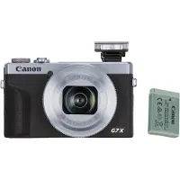 Canon PowerShot G7 X Mark III, 20,1 MP, 5472 x 3648 Pixel, CMOS, 4,2x, 4K Ultra HD, Schwarz, Edelstahl