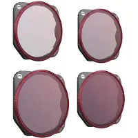 PGYtech Set Mit 4 Tech Nd-pl 8/16/32/64 Filtern Für Dji Mavic 3/mavic 3 Cine P-26a-034