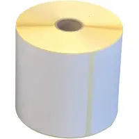 Brother LXP1N073100117N Beschichtete und geformte Ringaufkleberrolle, 5 Rollen