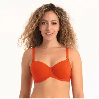 Rosa Faia Beach Unwattierter Bikini BH Smilla | Grösse: 40C | Farbe: Orange