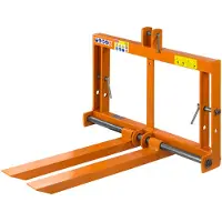 Dema Paletten-Gabel Gabelträger Dreipunktaufnahme Kat1 Heckhydraulik Kat2 Heber Kran 52050-SP